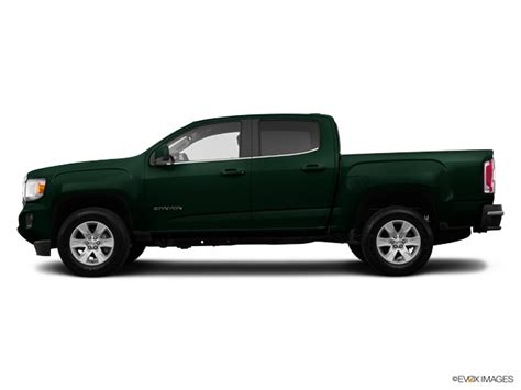 Used 2016 Emerald Green Metallic GMC Canyon Crew Cab Short Box 2-Wheel ...