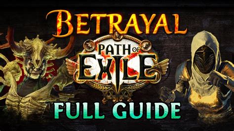 Path of Exile Betrayal - Immortal Syndicate FULL GUIDE [UPDATED] - YouTube