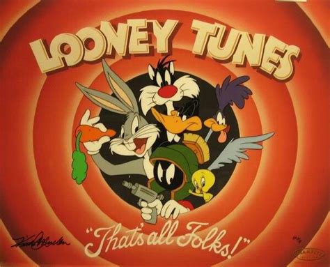 Looney Tunes ~ That's All Folks | Looney tunes wallpaper, Looney tunes, Looney tunes characters