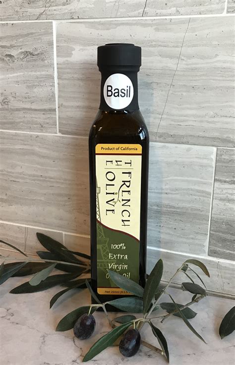 Basil Flavored Olive Oil – The French Olive | Quality French Varietal ...