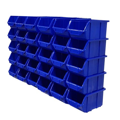 Pack of 30 x Stackable Parts Storage Bins (112) — Filstorage