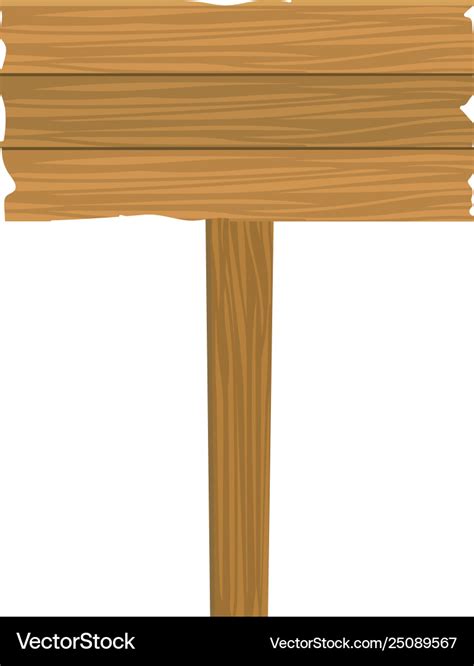 Cartoon Wood Sign Logo