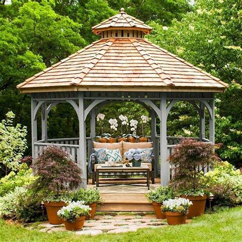 55 Cozy Backyard Gazebo Design Ideas | Beautiful backyards, Backyard ...