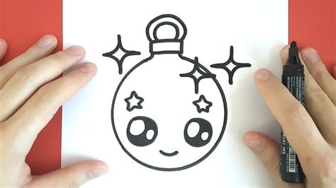 How To Draw A Christmas Ornament Step By Step at Drawing Tutorials