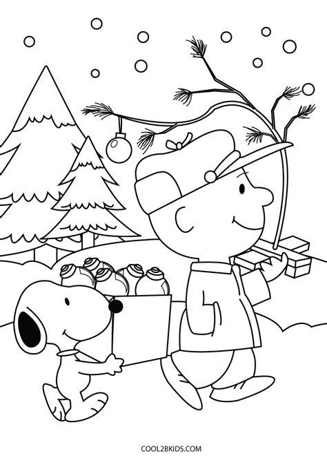 Snoopy Christmas Coloring Page With Images Snoopy Coloring Pages | The ...