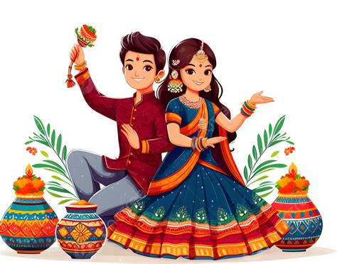 Indian Wedding Couple Cartoon Images - Infoupdate.org