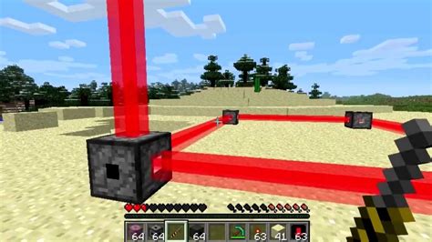 LASER MOD IN MINECRAFT | Great way to defend your house! - YouTube