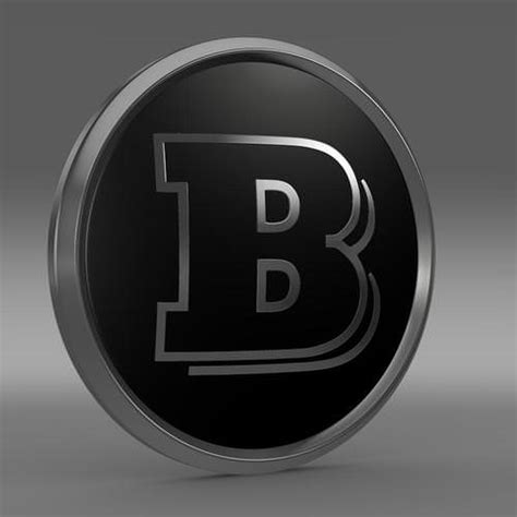 Brabus Logo 3D Model .max .obj .3ds .fbx .c4d .lwo .lw .lws - CGTrader.com