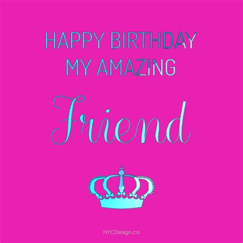 Happy Birthday Card for Friends – NYCDesign.co: Printable Things