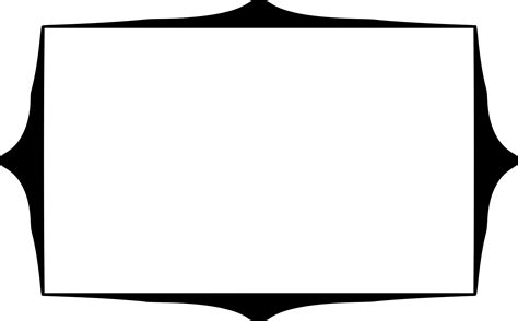 rectangle clipart frame - Clip Art Library