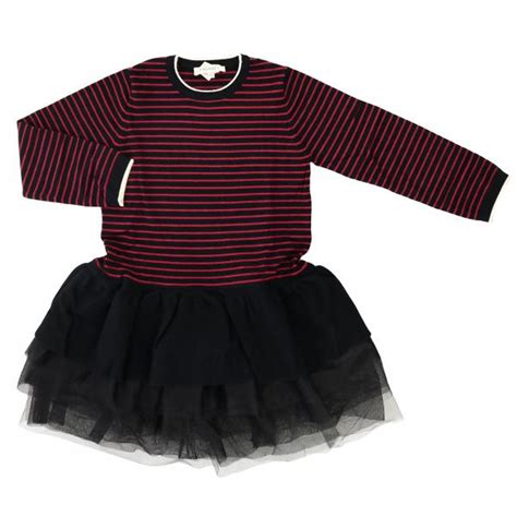 Twinset Outlet: Dress kids Twin Set | Dress Twinset Kids Black | Dress Twinset GB3251 GIGLIO.COM