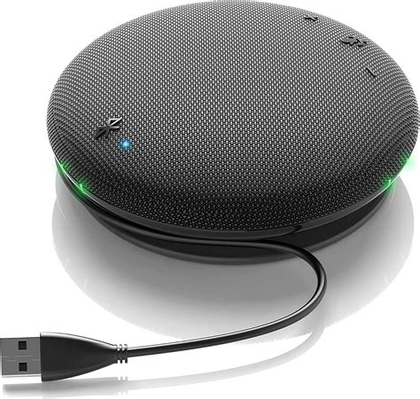 Amazon.com: INNOTRIK Bluetooth Conference Speaker w/Microphone | 360-Degree Voice Pickup & Noise ...