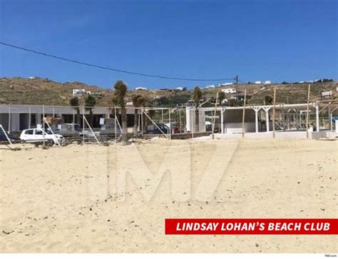 Lindsay Lohan's Beach Club From MTV Reality Show is Completely Deserted