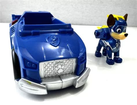 PAW PATROL MIGHTY Pups Chase Vehicle With Super Paws Chase Action ...