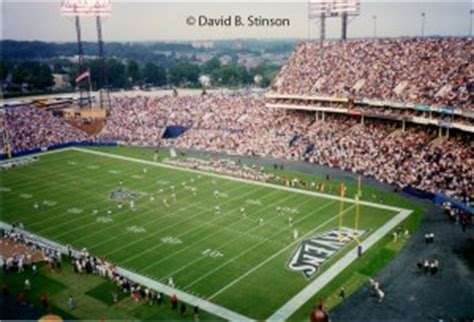 Baltimore Ravens and Memorial Stadium Circa 1996 - David B. Stinson Author