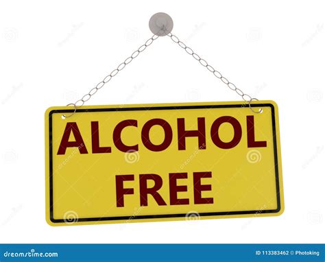 Alcohol Free Sign Royalty-Free Stock Image | CartoonDealer.com #113383462