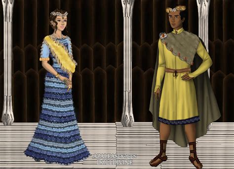 Cleopatra Selene and Juba II of Numidia by Thecatsaesthetics on DeviantArt