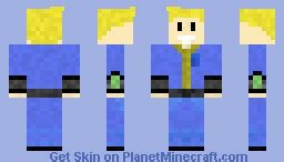 Fallout -Vault boy /Pip-Boy Minecraft Skin