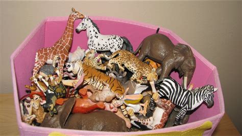 My Animal Toy Collection in the Box Part 2 Schleich Safari Wildlife ZOO ...