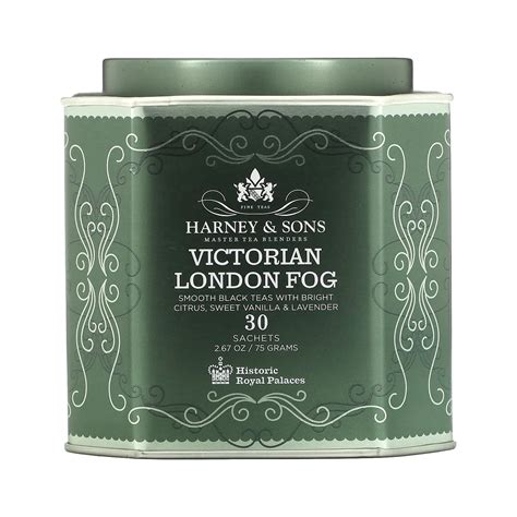 Harney & Sons, Victorian London Fog, Smooth Black Tea With Bright ...