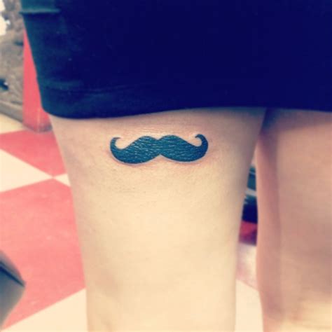 Mustache tattoo | Tattoos, Tattoo work, Mustache tattoo