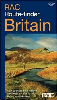 RAC Route Finder Map Britain (Road Map): Amazon.co.uk: 9780007181933: Books