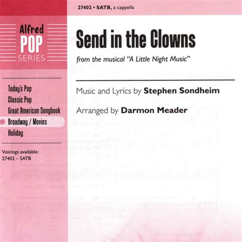 Send in the Clowns – Darmon Meader