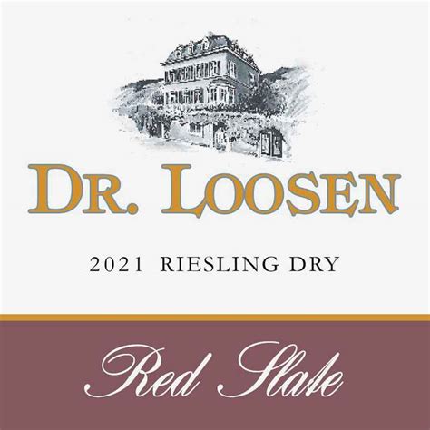 Dr. Loosen "Red Slate" Riesling Dry | Loosen Bros USA