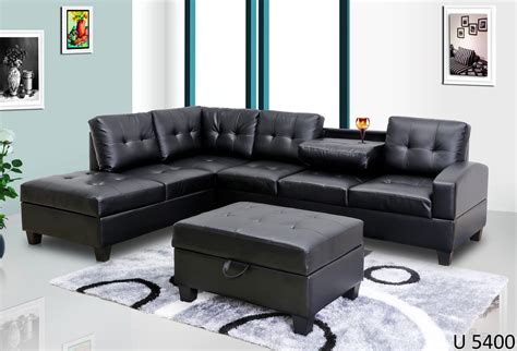 2pc Sectional With Ottoman