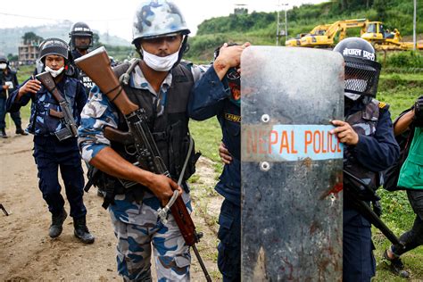 A violent protest, news and daily life in Nepal on Behance