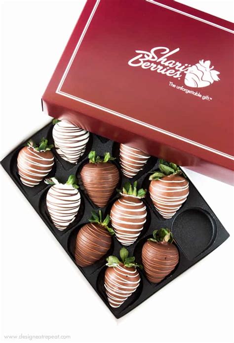 Chocolate Covered Strawberry Valentine's Day Gift Boxes