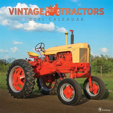 2021 Vintage Tractors Wall Calendar in 2021 | Vintage tractors, Tractors, Classic tractor