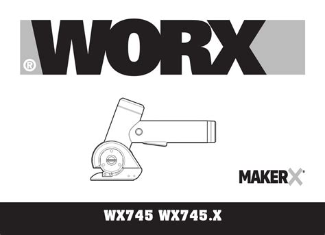 WORX WX745 SERIES INSTRUCTIONS MANUAL Pdf Download | ManualsLib