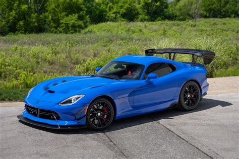 Used 2017 Dodge Viper ACR Extreme Aero ONLY 3K Miles! Competition Blue ...