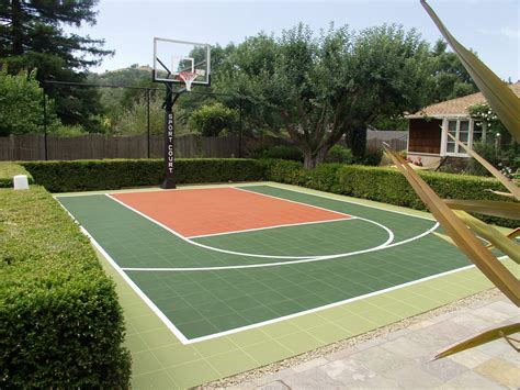 Backyard Basketball Courts - Outdoor Residential | AllSport America