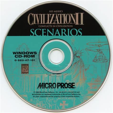 Sid Meier's Civilization II Scenarios: Conflicts in Civilization cover or packaging material ...