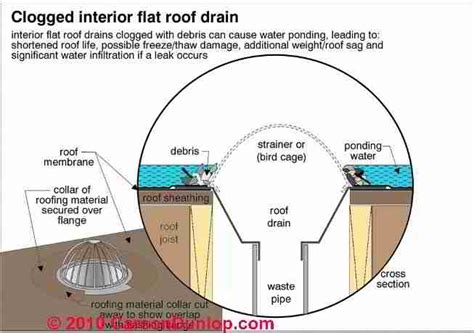 Flat Roof Drainage Troubleshooting