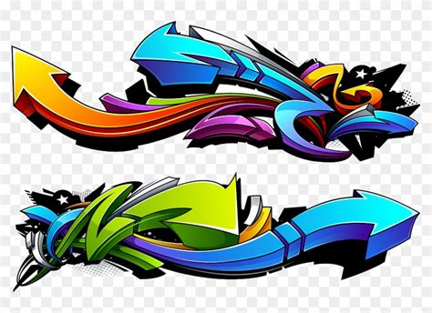 Svg Royalty Free Graffiti Drawing Illustration - Graffiti Vector, HD Png Download - 1000x686 ...