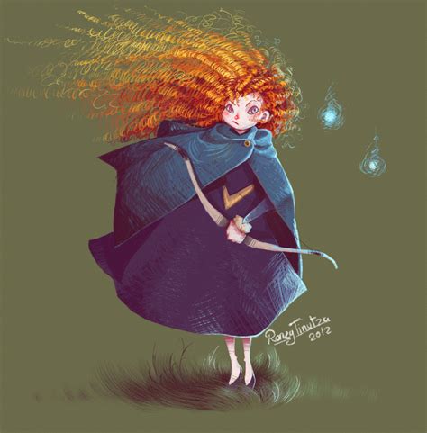 Fashion and Action: More Marvelous Merida Portraits - Brave Fan Art Gallery