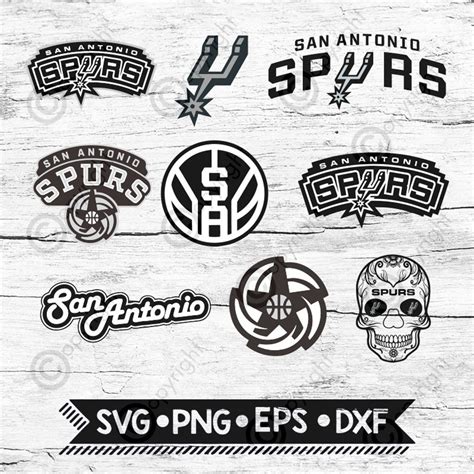 San Antonio Spurs clipart png NBA SVG Basketball | Etsy