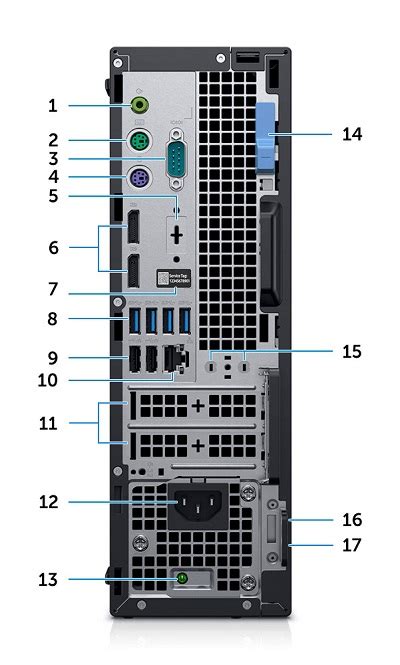 OptiPlex 7070: Visual guide to your computer | Dell Canada