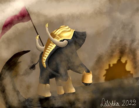 War Elephant by LilishkaArt on DeviantArt