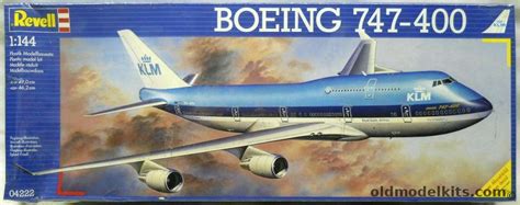 Revell 1/144 Boeing 747-400 KLM - (747), 04222