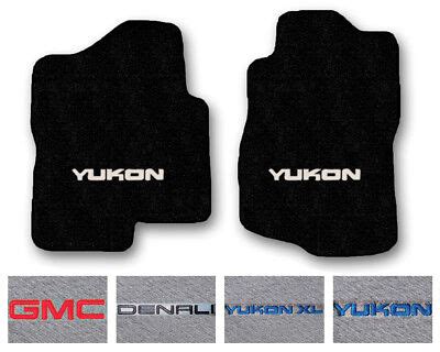 Choose Color & Official Logo 2000-2019 GMC Yukon-Denali Carpet Floor ...