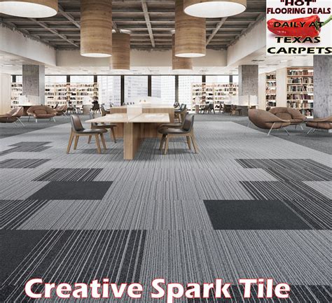 Creative Spark Tile | Durkan | Texas Carpets