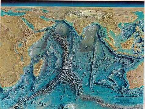 Indian Ocean Sea Floor Map