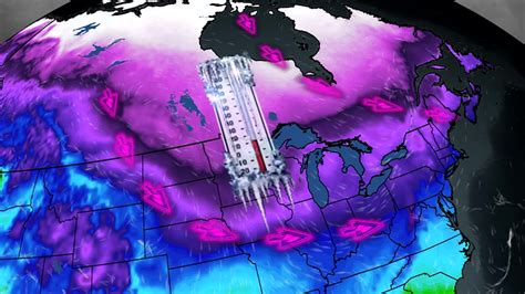 Arctic Blast This Weekend But Temperatures Rebound Soon - Videos from ...