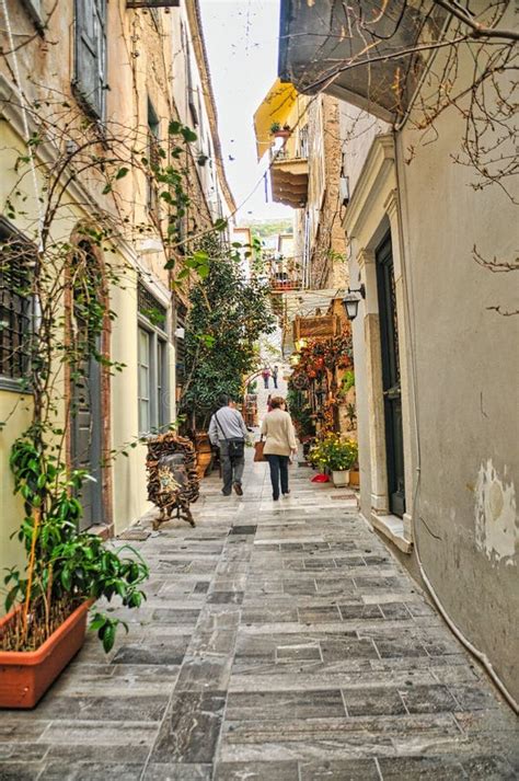 Old Touristic Town of Nafplio in Argolis, Peloponnese, Greece Editorial Stock Image - Image of ...