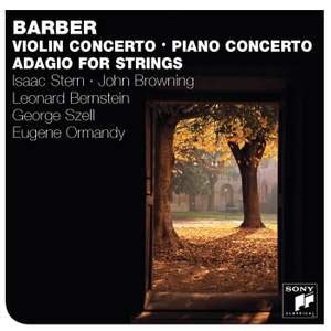 Barber - Violin Concerto, Piano Concerto & Adagio For Strings - Sony: 88697529892 - CD or ...