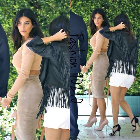 Spotted: Kim Kardashian - Fashion 90210